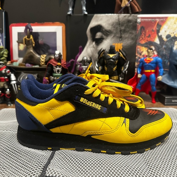 Wolverine Other - Reebok Wolverine X-Men Classic Leather Sneakers Size 9